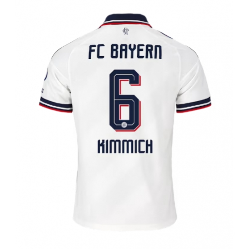 Bayern Munich Joshua Kimmich #6 Maglia Gara Trasferta Repliche 2026-27 Maniche Corte Bayern Munich Joshua Kimmich #6 Maglia Gara Trasferta Repliche 2026-27 Maniche Corte